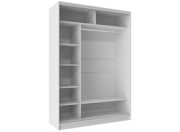 Шкаф-купе Домашний 1600 зеркало / лдсп