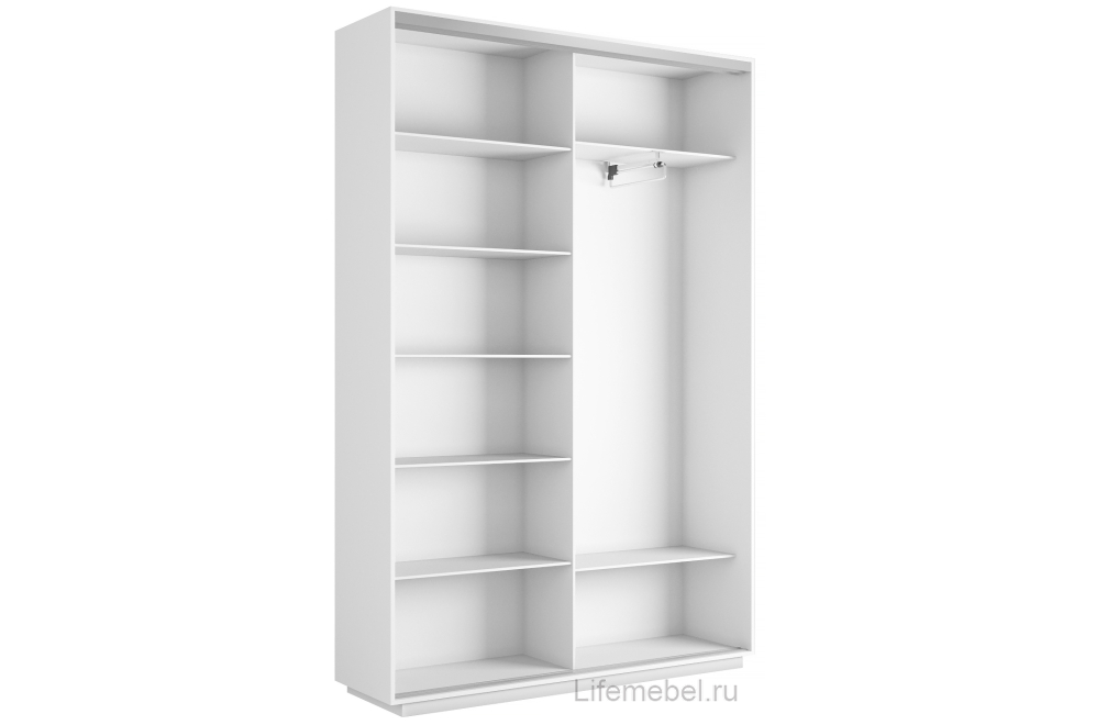 Шкаф-купе Экспресс 1200х2200х440 белый снег