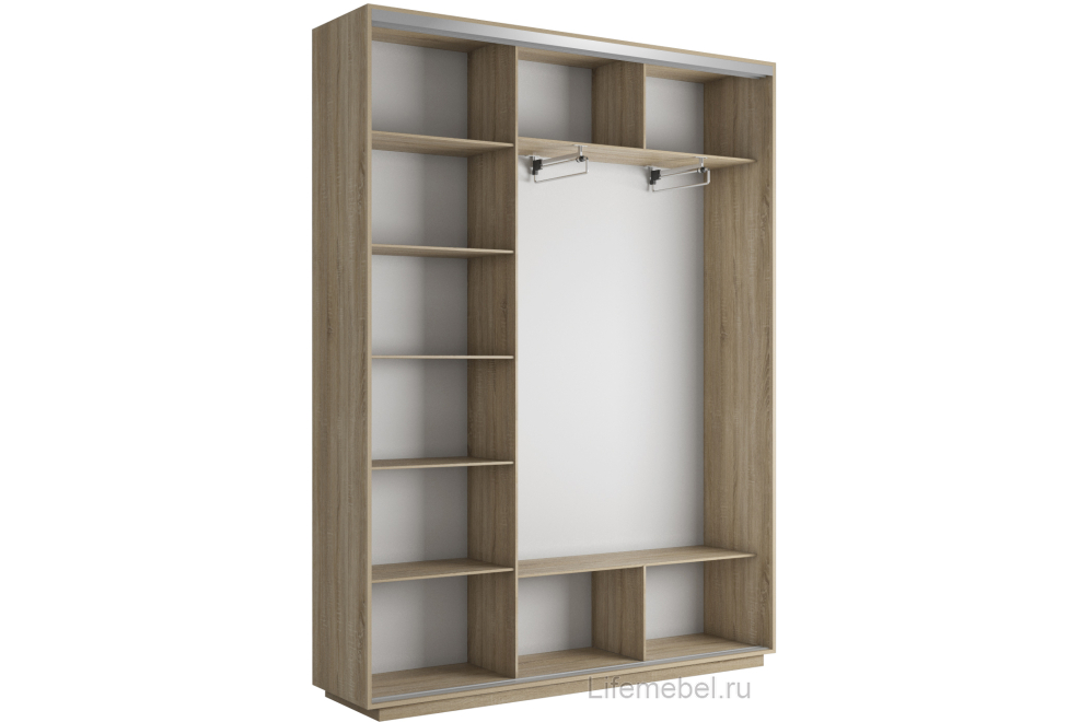 Шкаф-купе Экспресс 2400х2400х440 NEW сонома