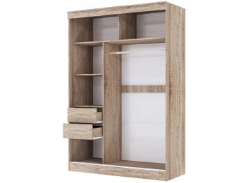 Шкаф-купе без зеркал 1,5 м