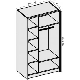 Шкаф-купе Иннэс-5