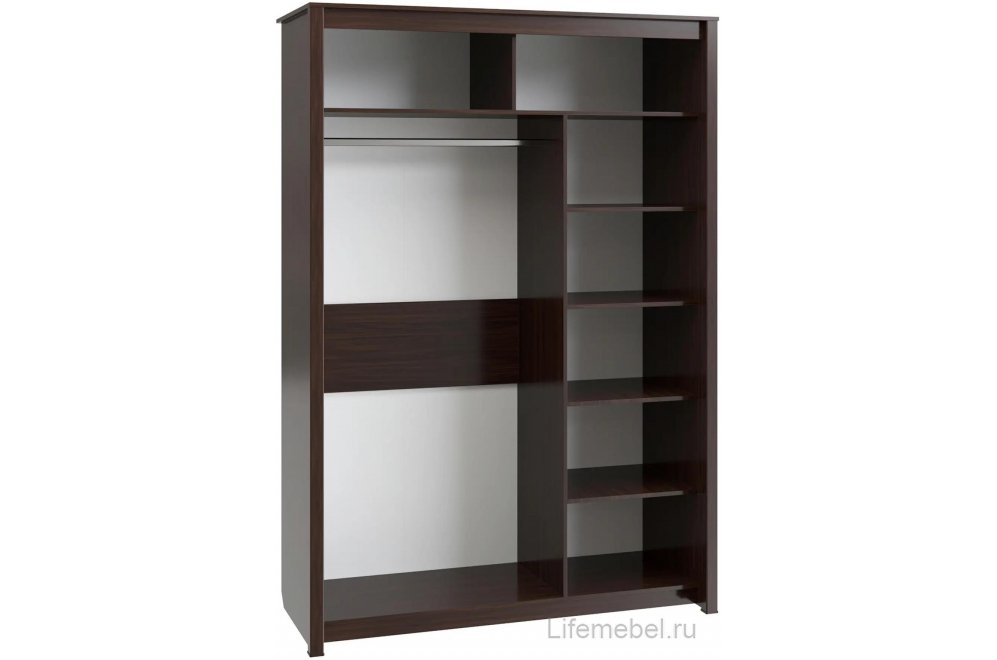 Шкаф-купе Изабель ИЗ-60К орех темный