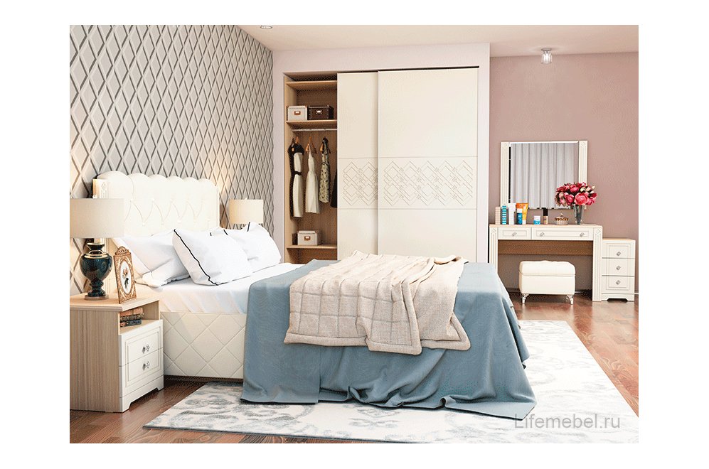 Шкаф-купе Капелла №26 туя светлая