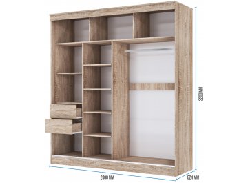 Шкаф-купе Нисса 2 м