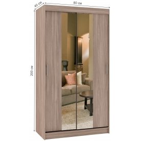 Шкаф-купе Риф 2 ШК.016.800-23 вариант 4