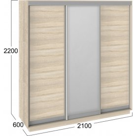 Шкаф-купе Румер СШК 1.210.70-11.13.11