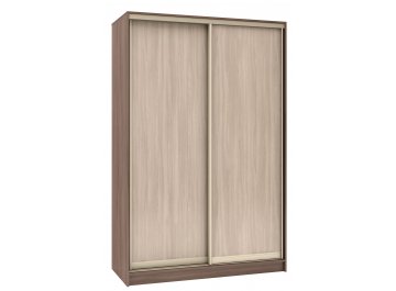 Шкаф для одежды Стандарт 2 ШК.005.1600-08 ЛДСП ясень шимо темный / ясень шимо светлый / шампань матовая
