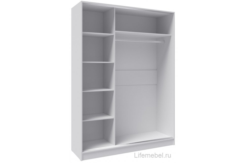Шкаф-купе Стиль-2 1400 белый