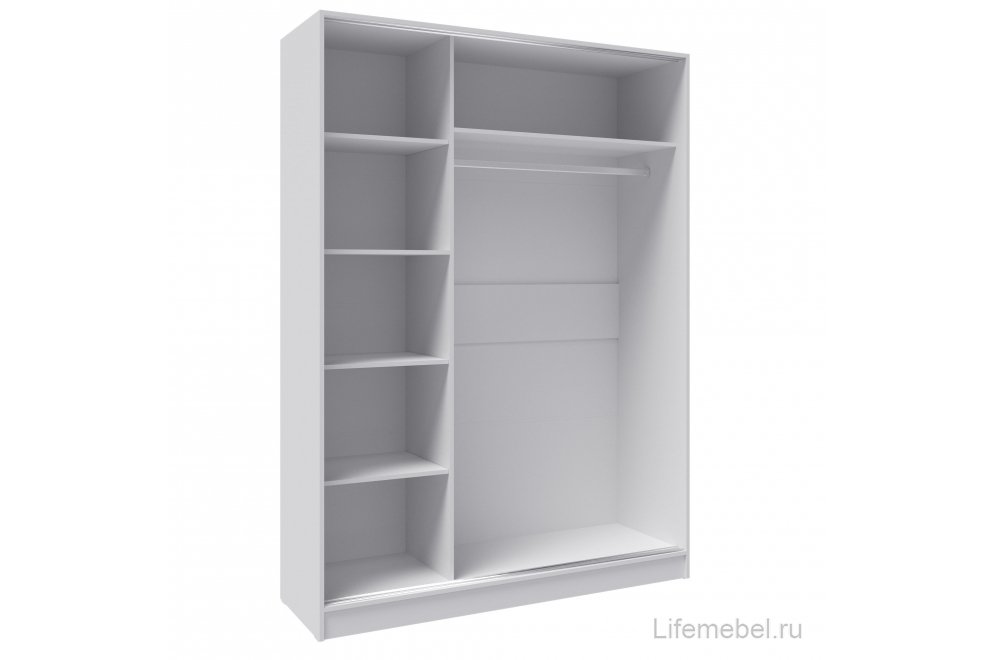 Шкаф-купе Стиль-2 1600 белый