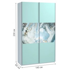 Шкаф-купе Тифани ШКК-01 1400_600 / 800