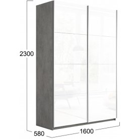 Шкаф-купе Траст СШК 2.160.80-15.15