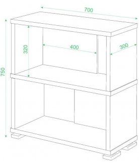 Стеллаж Эланта-10/2