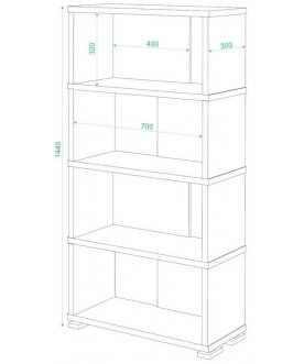 Стеллаж СБ-10.4