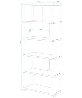 Стеллаж Эланта-10/5