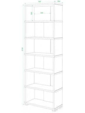 Стеллаж Эланта-10/6 венге
