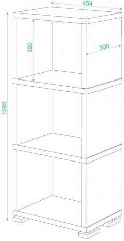 Стеллаж Эланта-15/3 нельсон