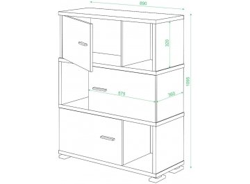 Стеллаж Эланта-30/3