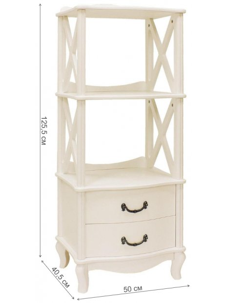 Этажерка Джульетта-2 дуб шампань