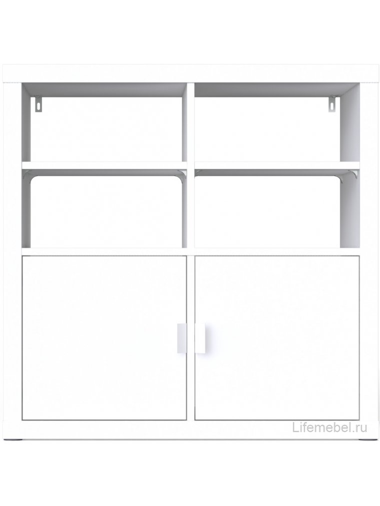 Стеллаж Фора 4 белый