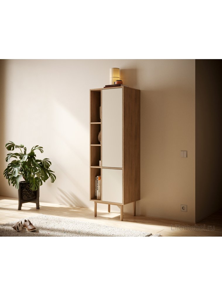 Стеллаж Алиса (Alice) ALC12 Бежевый