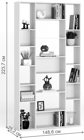 Стеллаж Алстар-13 черный