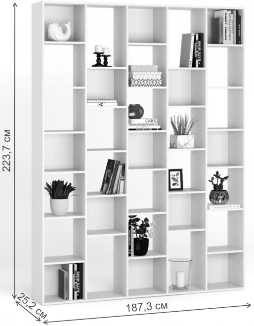 Стеллаж Алстар-15 МХ черный