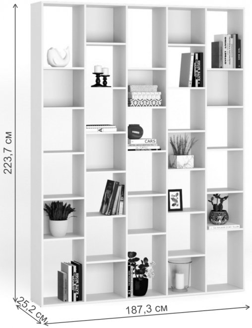 Стеллаж Алстар-15 орех