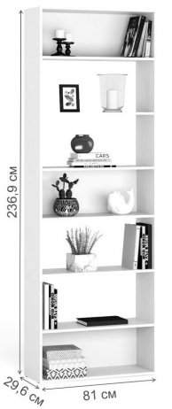 Стеллаж Алстар-21 МХ венге