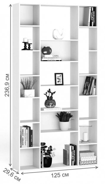 Стеллаж Алстар-23 МХ черный