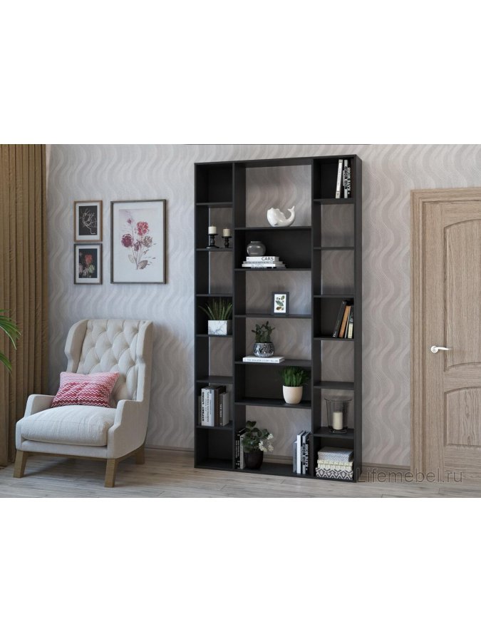 Стеллаж Алстар-23 МХ черный