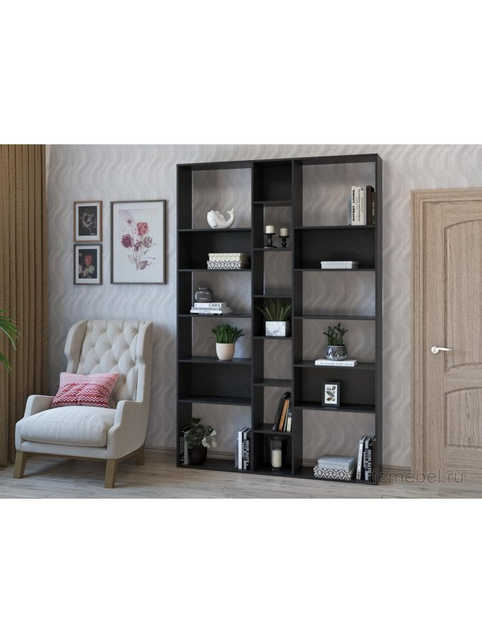 Стеллаж Алстар-24 черный