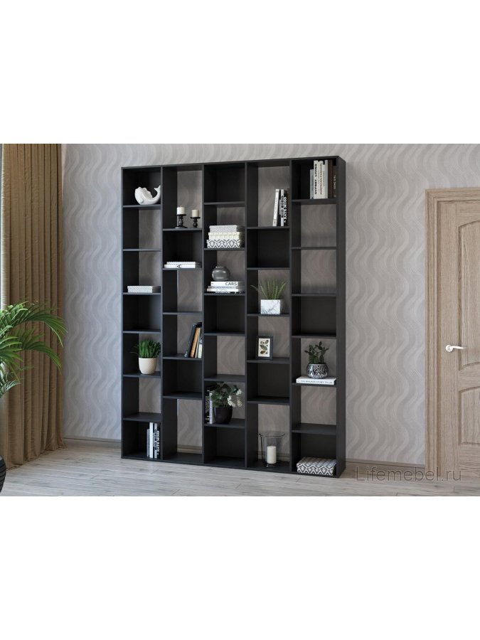 Стеллаж Алстар-25 МХ черный