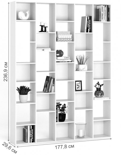 Стеллаж Алстар-25 МХ венге