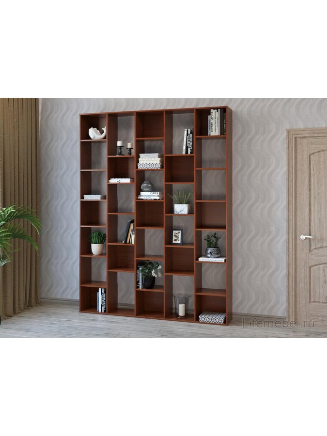 Стеллаж Алстар-25 МХ вишня