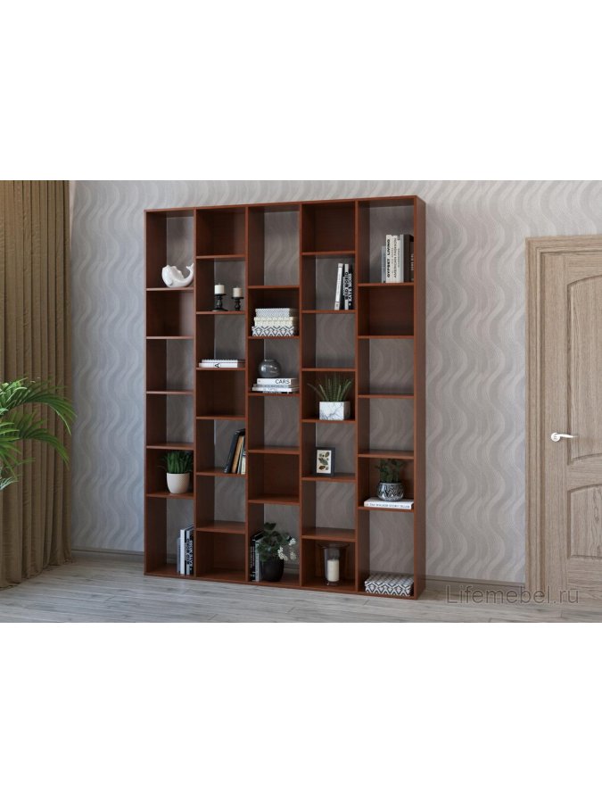 Стеллаж Алстар-25 вишня