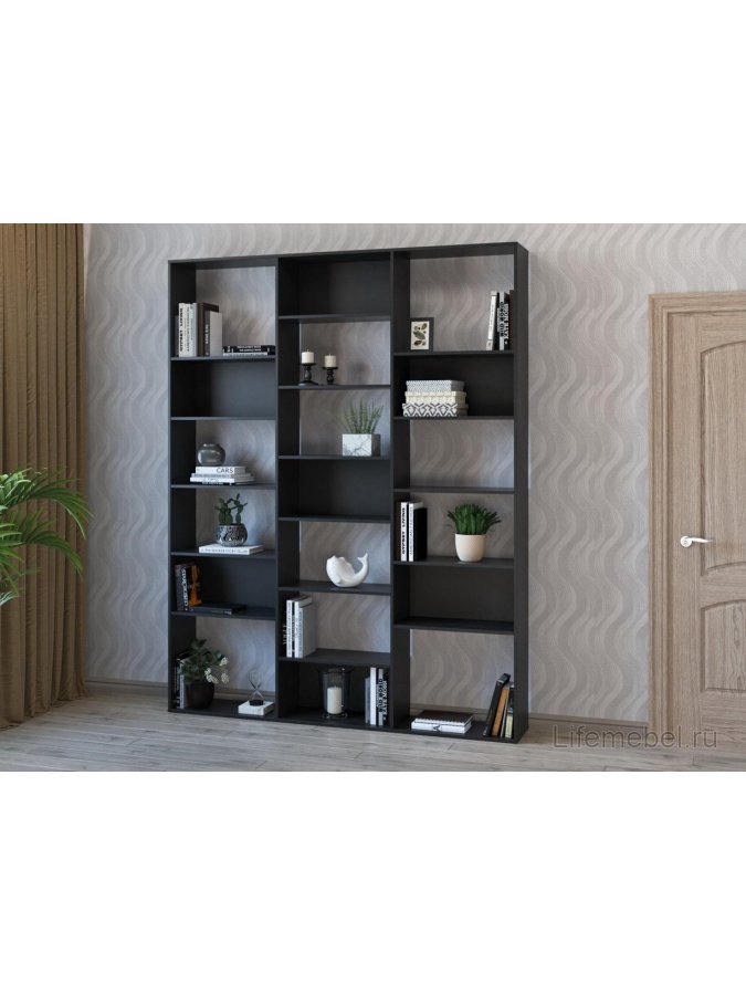 Стеллаж Алстар-26 черный