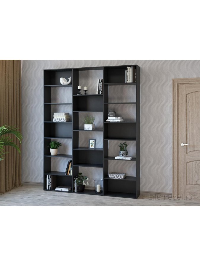 Стеллаж Алстар-26 МХ черный