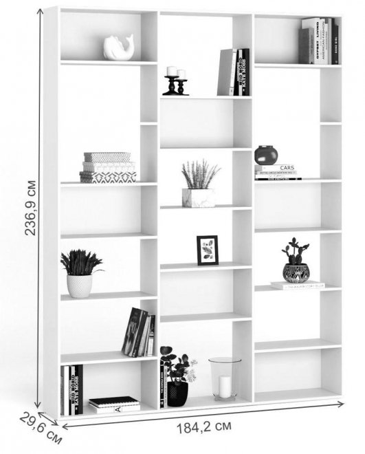 Стеллаж Алстар-26 МХ вишня