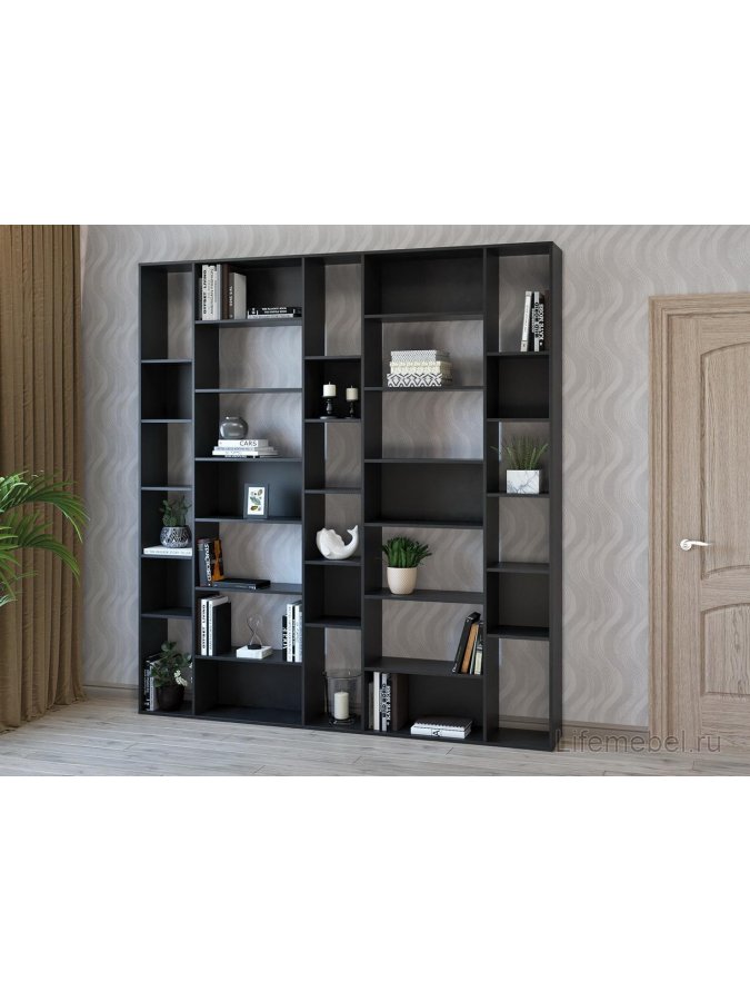 Стеллаж Алстар-27 черный