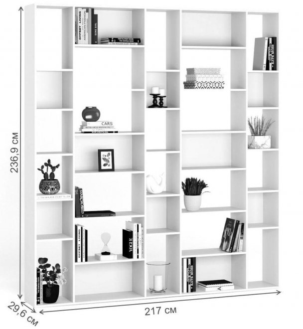 Стеллаж Алстар-27 дуб сонома