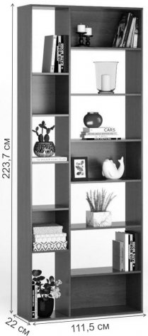 Стеллаж Алстар-2 МХ белый