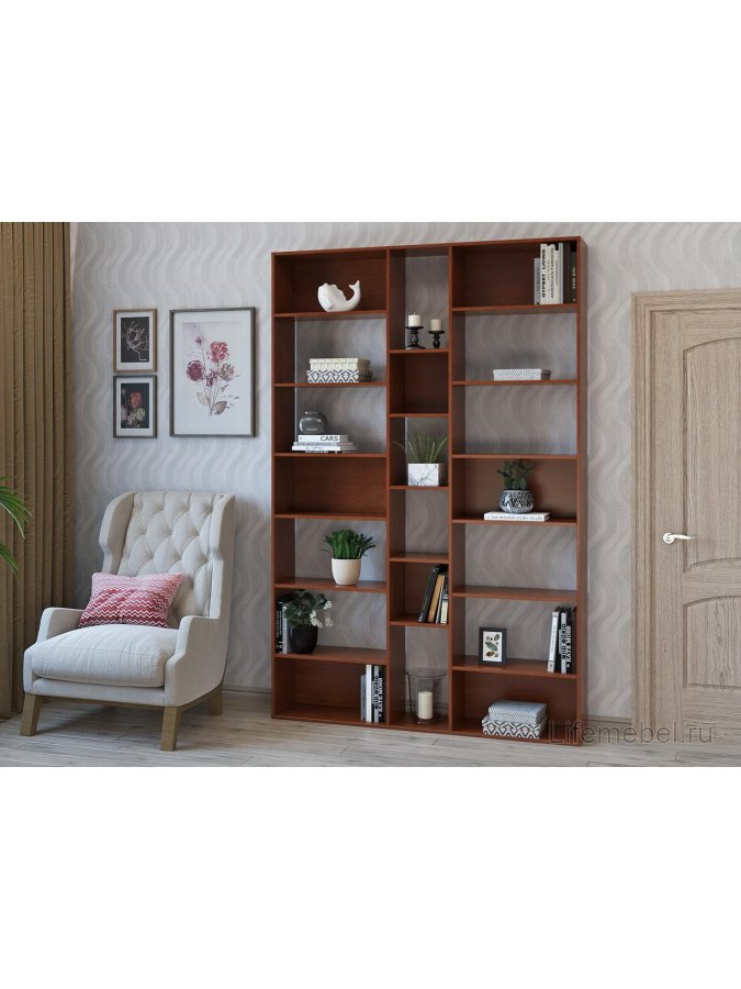 Стеллаж Алстар-4 МХ вишня