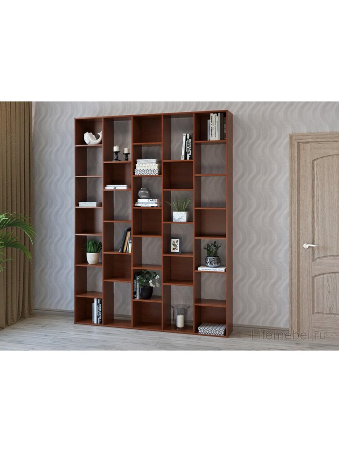 Стеллаж Алстар-5 МХ вишня