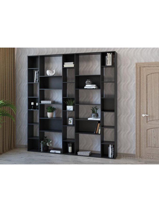 Стеллаж Алстар-7 МХ черный