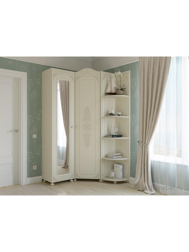 Стеллаж Ассоль плюс АС-54 ваниль