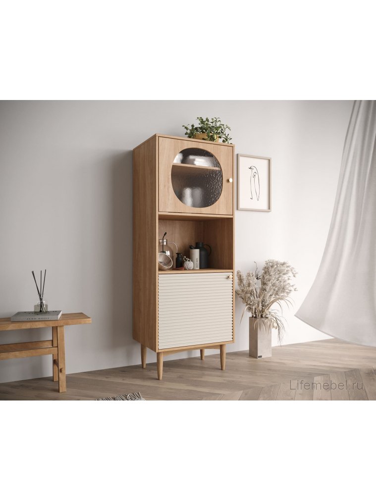 Стеллаж Баббл (Bubbles) BBL07 Орех