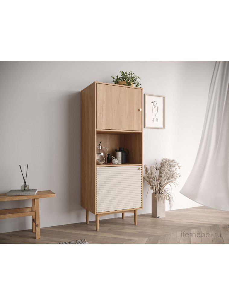 Стеллаж Баббл (Bubbles) BBL07S Орех