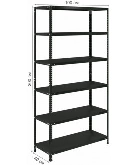 Стеллаж Brabix MS KD-200/40-6