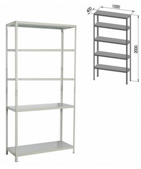 Стеллаж Стеллаж MS Plus-200/40-5
