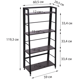 Стеллаж Brabix Smart SH-007